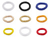 Pulsera/goma para el cabello hecha de cuentas