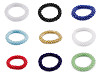 Pulsera/goma para el cabello hecha de cuentas