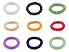 Pulsera/goma para el cabello hecha de cuentas