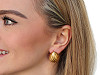 Boucles d’oreilles en acier inoxydable