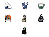 Katzenbrosche/Pin Katze