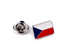 Brooch / badge mini flag Czech Republic