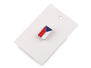 Brooch / badge mini flag Czech Republic