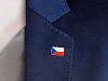 Brooch / badge mini flag Czech Republic