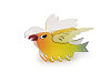 Hair Clip, Bird