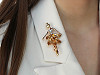 Broche avec strass - Ballerine