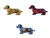 Dachshund brooch