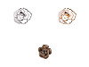 Broche, flor 