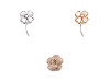 Broche, flor 