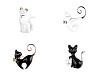 Brooch - Cat