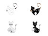 Broche Chat
