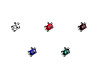 Broche avec strass - mini Tortue