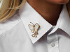Broche avec strass - Papillon