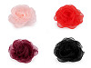 Organza virág kitűző Ø8 cm