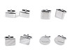 Boutons de manchette dans une boîte cadeau