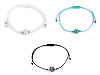 Náramek shamballa s imitací minerálu