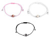 Shamballa-Armband mit Mineral-Imitat