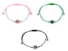 Shamballa-Armband mit Mineral-Imitat