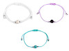 Náramok shamballa s imitáciou minerálu