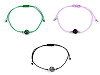 Náramek shamballa s imitací minerálu
