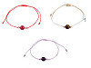 Náramek shamballa minerální korálek
