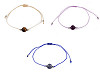 Shamballa-Armband mit Mineralperle