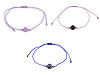 Shamballa-Armband mit Mineralperle