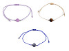 Shamballa-Armband mit Mineralperle