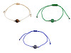 Bransoletka shamballa koralik mineralny 