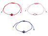 Shamballa-Armband mit Mineralperle