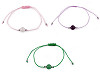 Bracelet Shamballa en perles minérales