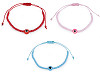 Bracciale Shamballa, motivo: Occhio di Allah