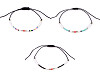 Shamballa-Armband mit Rocailles