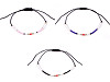 Shamballa-Armband mit Rocailles
