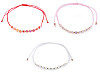 Shamballa-Armband mit geschliffenen Perlen mit AB-Effekt