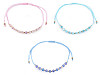 Shamballa bracelet with cut beads and AB effect