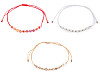 Shamballa-Armband mit geschliffenen Perlen mit AB-Effekt