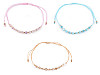 Shamballa-Armband mit geschliffenen Perlen mit AB-Effekt