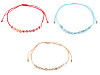 Shamballa-Armband mit geschliffenen Perlen mit AB-Effekt