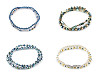 Bracelets élastiques en hématite, lot de 2 pièces
