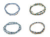 Bracelets élastiques en hématite, lot de 2 pièces