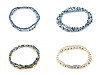 Bracelets élastiques en hématite, lot de 2 pièces
