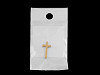 Stainless steel pendant, cross 10x21 mm