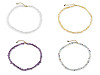 Collier en fragments minéraux