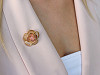 Flower brooch