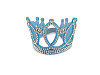 Kontydísz korona gumival