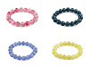 Armband aus Mineral-, Kunst- und Glasperlen