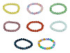 Armband aus Mineral-, Kunst- und Glasperlen