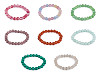 Bracciale composto da perline minerali, sintetiche e in vetro