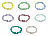 Armband aus Mineral-, Kunst- und Glasperlen